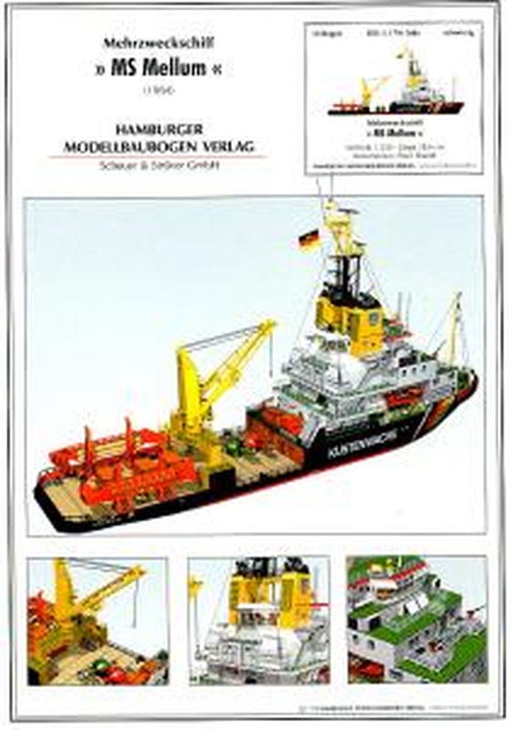 Plan Missionboat MS Mellum (1984) - HMV